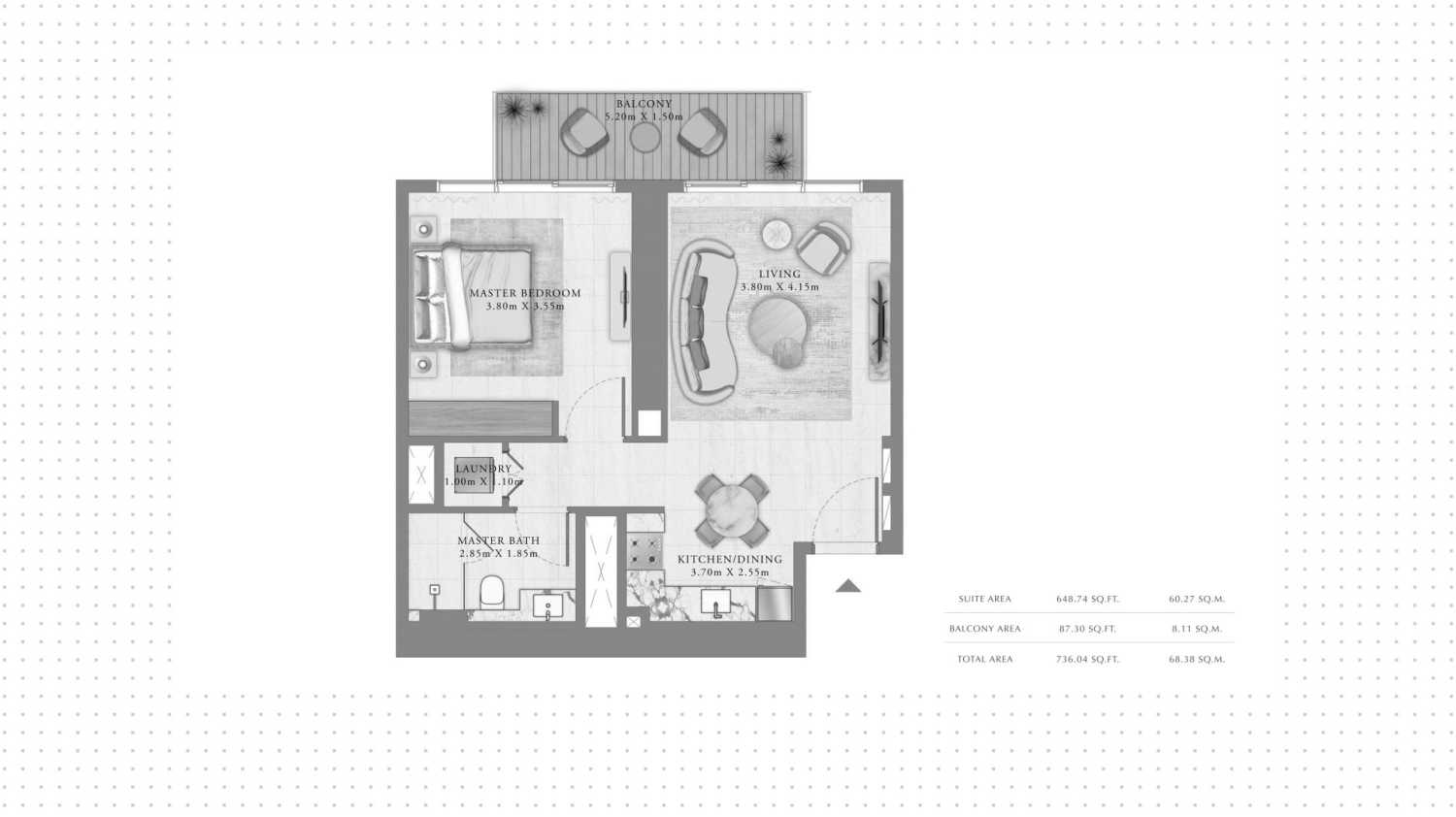 1-bedroom apartment-0-1