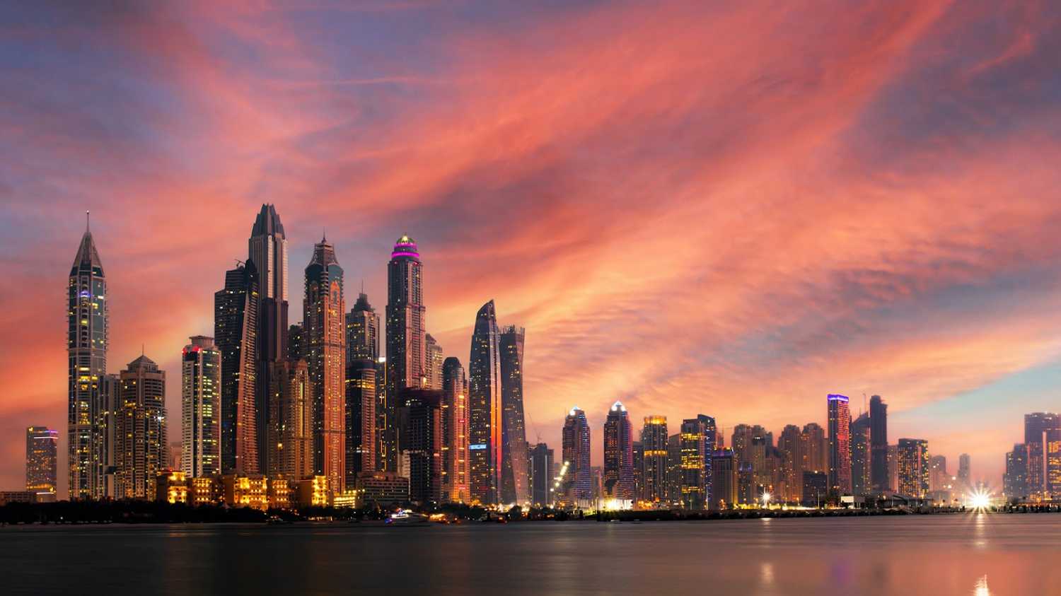The best hotels in Dubai Marina near the beach.